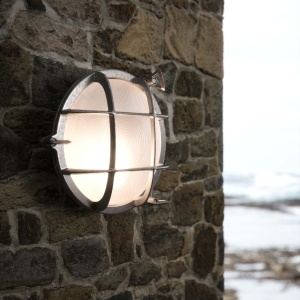 Aplica de exterior stil clasic Polperro nickel 49021055 NL 72853 universul-luminii.ro