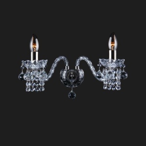 Aplica de perete 2 brate cristal Bohemia N21 007/02/4 - Img 1