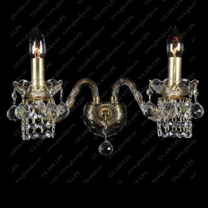 Aplica de perete 2 brate cristal Bohemia N21 007/02/4 - Img 2