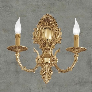 Aplica de perete 2 brate LUX realizat manual Ermes 144673 universul-luminii.ro