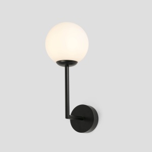 Aplica de perete baie cu protectie IP44 GALA Black 123233 universul-luminii.ro