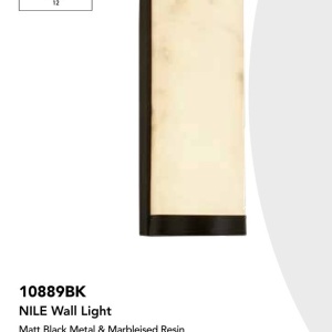 Aplica de perete baie cu protectie IP44 LED Nile 158753 universul-luminii.ro