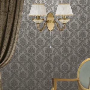 Aplica de perete clasica din alama design italian 6422 107203 universul-luminii.ro