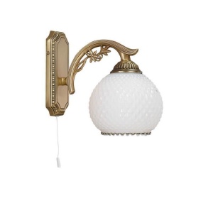 Aplica de perete clasica din alama design italian 8600 106853 universul-luminii.ro