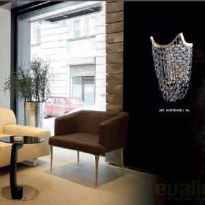 Aplica de perete Cristal Bohemia Exclusive Hortensie I. WL CE 53833 universul-luminii.ro