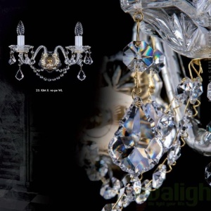 Aplica de perete Cristal Bohemia Exclusive KIM II.va-pe WL CE - Img 2