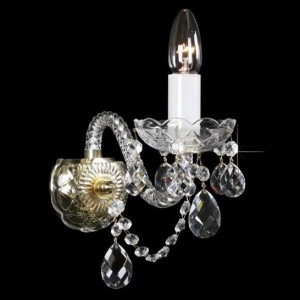 Aplica de perete cristal Bohemia N21 009/01/1,lip - Img 1