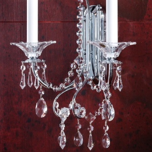 Aplica de perete cristal Swarovski KATHARINA crom, 2, universul-luminii.ro