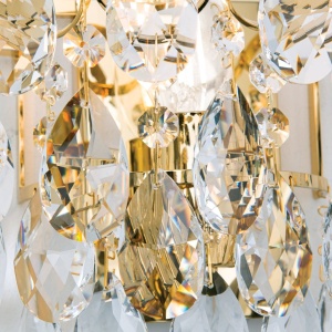 Aplica de perete cristal Swarovski KRISTALL KLASSISCH auriu, 2, universul-luminii.ro