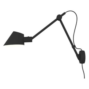 Aplica de perete cu brat articulat Stay Long negru 2020455003 DFTP