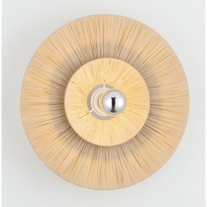 Aplica de perete cu design texturat Nora natur - Img 4