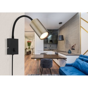 Aplica de perete cu spot directionabil design modern Robby alama antic 57873 universul-luminii.ro