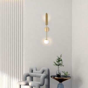 Aplica de perete design decorativ LUCA auriu - Img 13