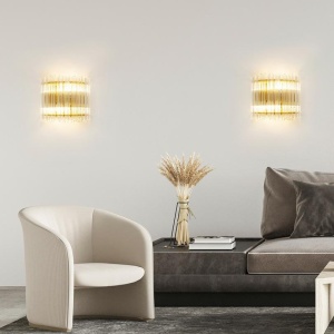 Aplica de perete design decorativ PALAS auriu 222363 universul-luminii.ro