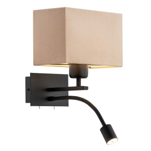 Aplica de perete design elegant BILL I bej - Img 1