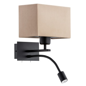 Aplica de perete design elegant BILL I bej - Img 2