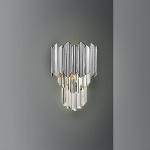 Aplica de perete design elegant Tiara crom - Img 4