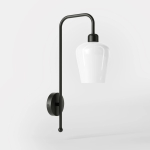 Aplica de perete design italian din alama si sticla Talis