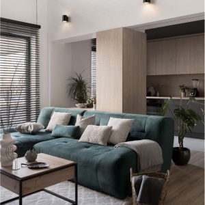 Aplica de perete design minimalist ambiental Dazle negru 215563 universul-luminii.ro