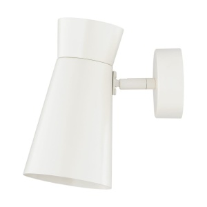 Aplica de perete design minimalist, Otel, Alb, LORD 246003 universul-luminii.ro