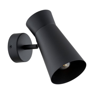 Aplica de perete design minimalist, Otel, Negru, LORD 245993 universul-luminii.ro
