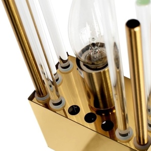Aplica de perete design modern Amanda Q auriu 159723 universul-luminii.ro