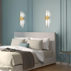 Aplica de perete design modern Amanda Q auriu 237833 universul-luminii.ro
