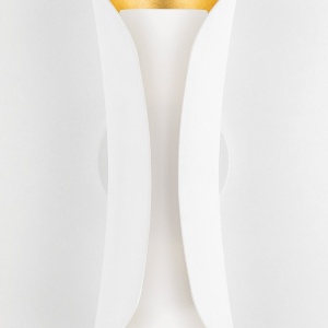 Aplica de perete design modern JOSIE alb/foita aurie - Img 4