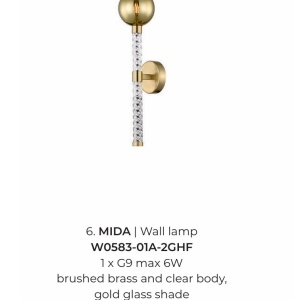 Aplica de perete design modern Mida - Img 2