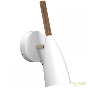 Aplica de perete design nordic Pure alba 78271001 DFTP - Img 1