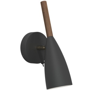 Aplica de perete design nordic Pure neagra 78271003 DFTP