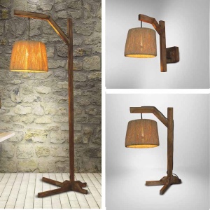 Aplica de perete design rustic HL-304W SILAS 77-3131 HL 66353 universul-luminii.ro