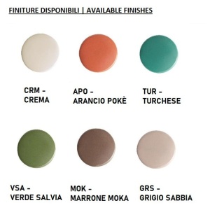 Aplica de perete din ceramica design italian realizata manual BERIMBAU 125783 universul-luminii.ro