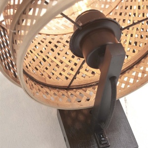 Aplica de perete eco din bambus Bhutan/Shade 2520 bl/nat, bl 178413 universul-luminii.ro