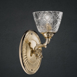 Aplica de perete eleganta LUX realizata manual Leonardo 162213 universul-luminii.ro