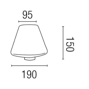 Aplica de perete exterior 74432+glob 74428 Mistu 55313 universul-luminii.ro