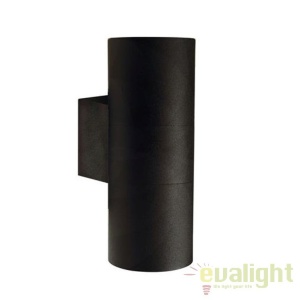 Aplica de perete exterior dubla IP54 Tin Maxi negru 21519903 NL