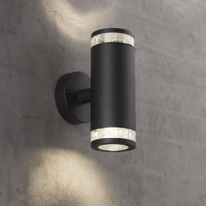 Aplica de perete exterior stil modern Birk II neagra 45501003 NL 72863 universul-luminii.ro