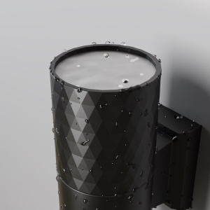 Aplica de perete iluminat ambiental exterior IP54 Bowery negru 146343 universul-luminii.ro