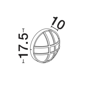 Aplica de perete iluminat exterior IP65 AMEL 250813 universul-luminii.ro