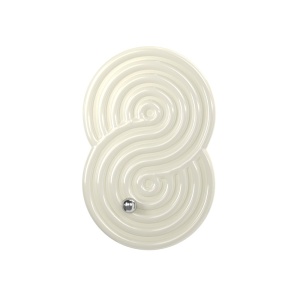 Aplica de perete LED ceramica alba Rock garden - Img 6