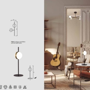Aplica de perete LED design Art Deco Cuba 219573 universul-luminii.ro