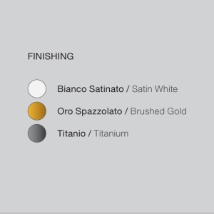 Aplica de perete LED design liniar ENILA alb, auriu sau titan - Img 7