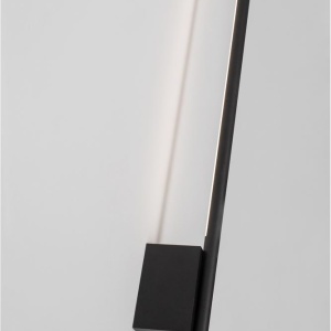 Aplica de perete LED design liniar GROPIUS negru, L-90cm, H-9cm - Img 10
