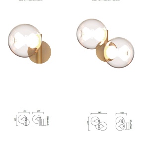 Aplica de perete LED design modern ANDROMEDA II - Img 3