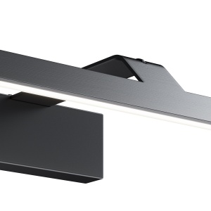 Aplica de perete LED pentru oglinda sau tablou Decart negru 201063 universul-luminii.ro