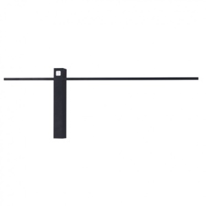 Aplica de perete LED SABRE negru, 61cm W0281 MX