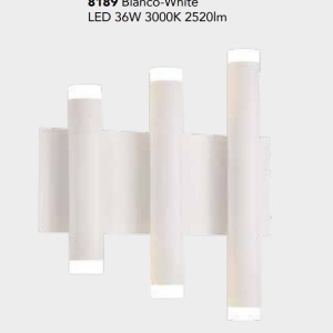 Aplica de perete LED tubular design minimalist CALA alb - Img 2