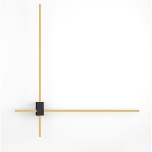 Aplica de perete liniara LED CCT PEAK auriu - Img 6