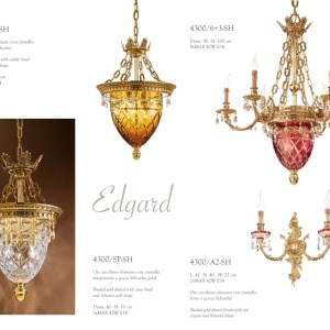 Aplica de perete LUX realizata manual cu cristale Scholer Edgard 162593 universul-luminii.ro